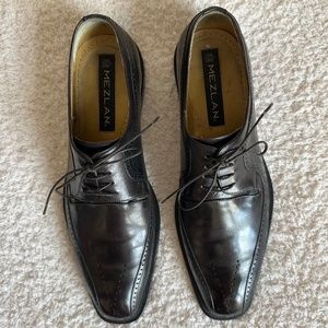 Mezlan Men's Black Leather Shoe